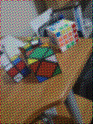 Halftone image preview